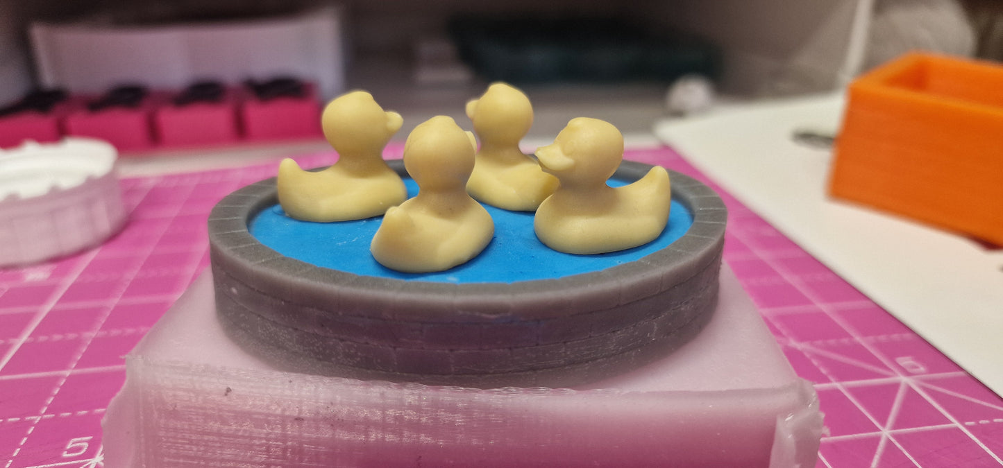 'Duck Pond' Single Cavity Wax Melt Mould