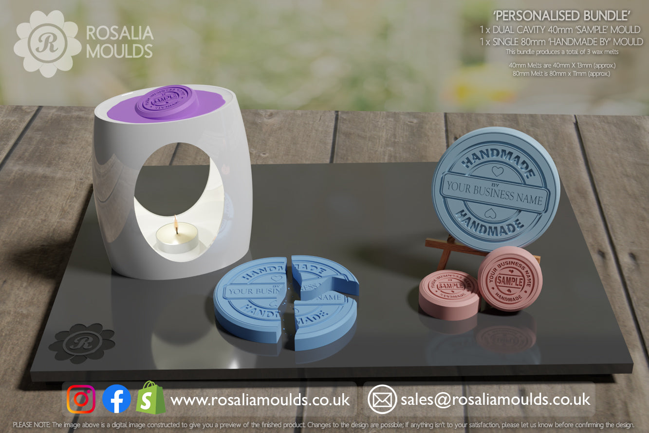 Customisable Round Moulds Bundle