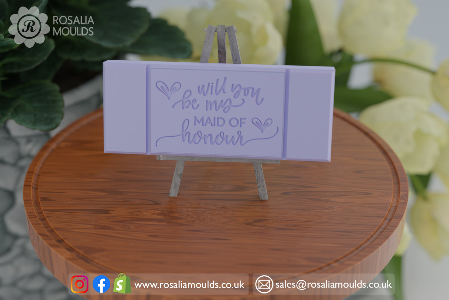 'Will you be' Maid of Honour Snap Bar Mould