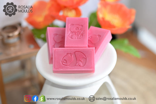 'Pandas' HB Style Wax Melt Mould